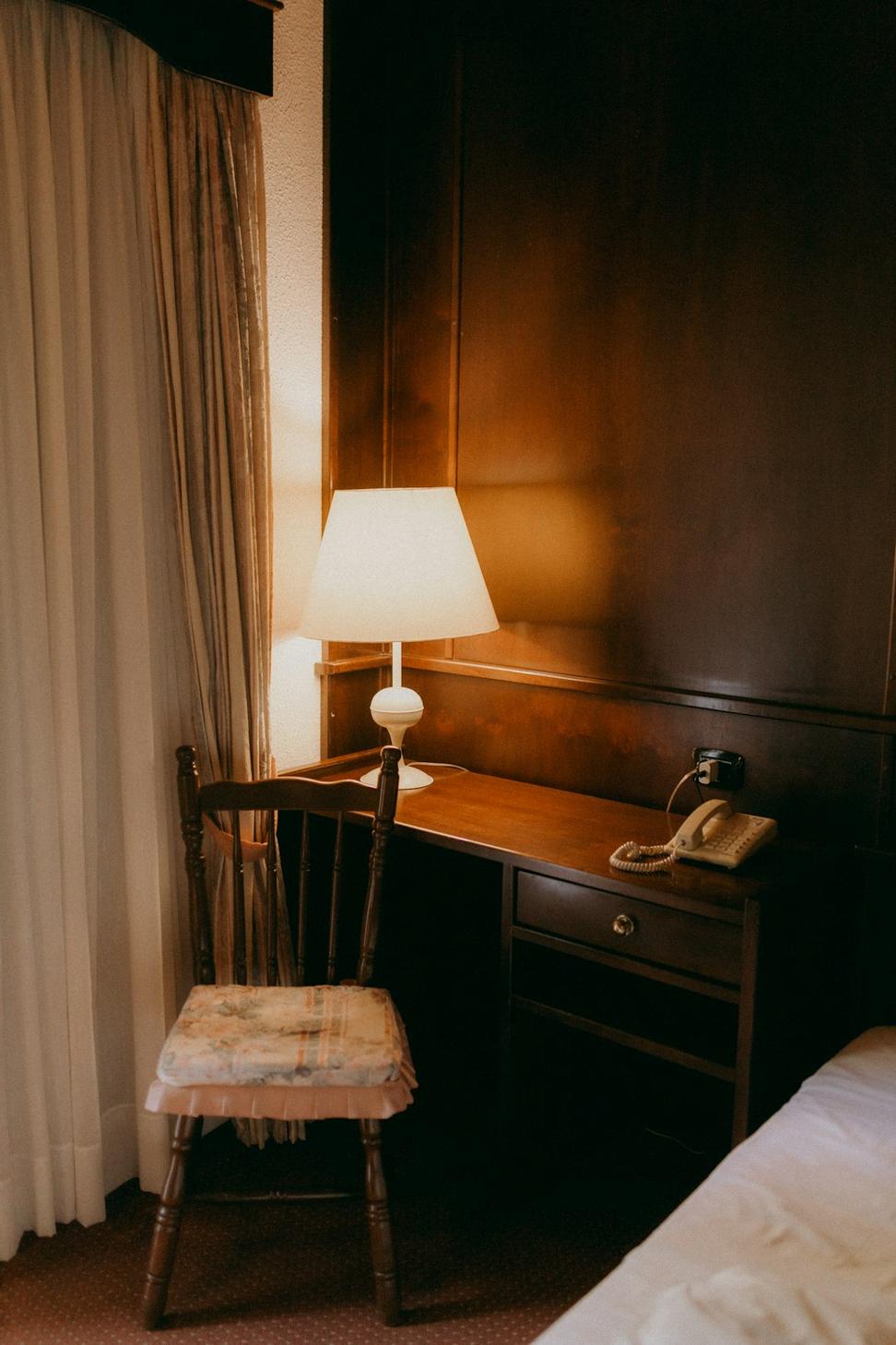 Historic hotel interior